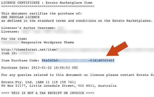 CodeCanyon License Example