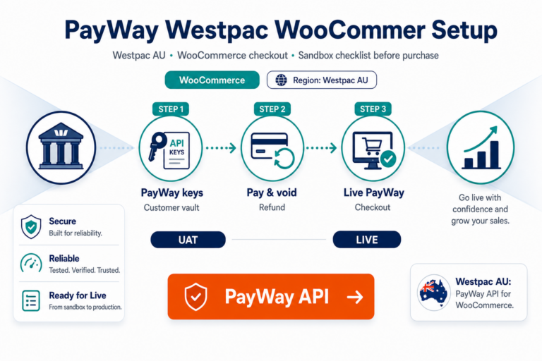 Featured image: PayWay Westpac WooCommerce setup and purchase guide