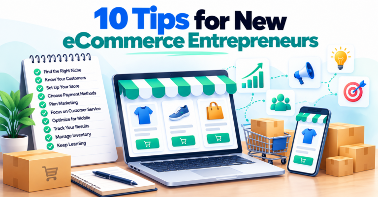10 Tips for New Ecommerce Entrepreneurs — WooCommerce payment infographic