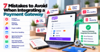 7 Mistakes To Avoid When Integrating A Payment Gateway — WooCommerce payment infographic