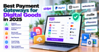 Best Payment Gateways For Digital Goods In 2025 — WooCommerce payment infographic