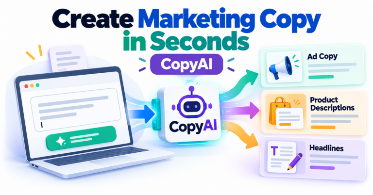 CopyAI to Create Marketing Copy In Seconds. — WooCommerce payment infographic