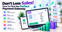 Don't Lose Sales! How to Pick the Perfect Payment Gateway — WooCommerce payment infographic