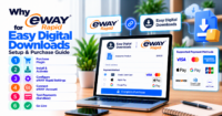 eWay Rapid 3.0 EDD setup: Rapid API credentials and sandbox matrix — WooCommerce payment infographic