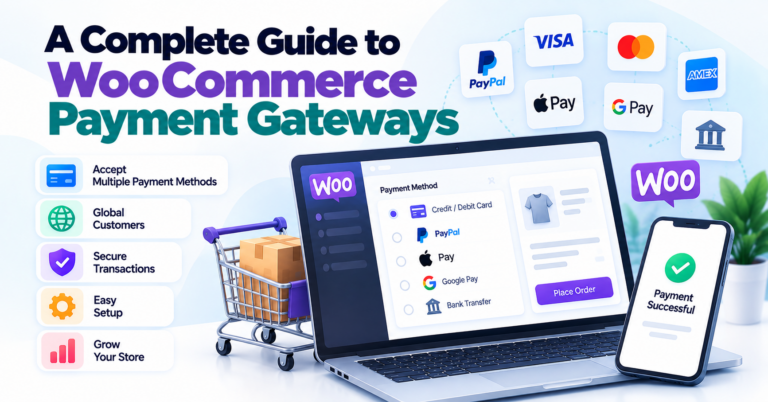 Guide to WooCommerce Payment Gateways: Setup, Management & Optimization — WooCommerce payment infographic