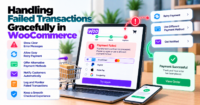 Handling Failed Transactions Gracefully In WooCommerce — WooCommerce payment infographic