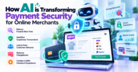 How AI Is Transforming Payment Security For Online Merchants — WooCommerce payment infographic