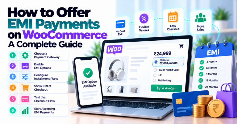How To Offer EMI Payments On WooCommerce: A Complete Guide — WooCommerce payment infographic