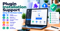 Payment gateway plugin installation support: scope, deliverables, and checkout steps — WooCommerce payment infographic