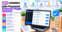 How to update payment gateway plugins on WooCommerce without breaking checkout — WooCommerce payment infographic