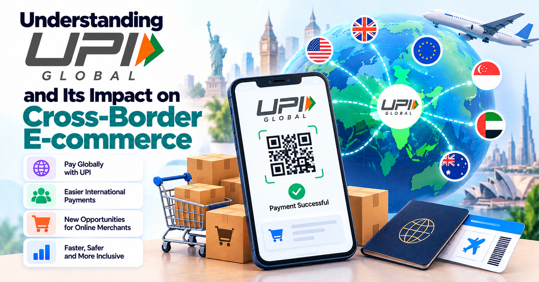 Understanding UPI Global And Its Impact On Cross-Border E-commerce — WooCommerce payment infographic