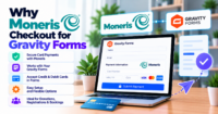 Why buy Moneris Checkout for Gravity Forms (Canadian merchants) — WooCommerce payment infographic