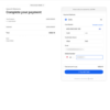 Xendit hosted payment page showing the order total and card form
